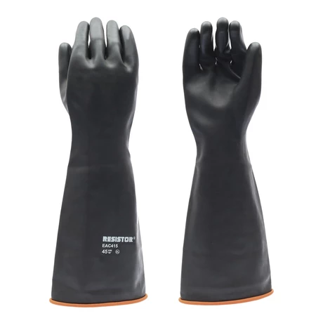 GUANTE GOMA BICOLOR 18' ISP RESISTOR