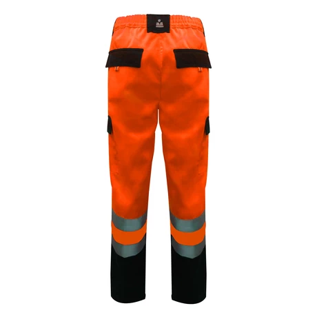 PANTALÓN CARGO ALTA VISIBILIDAD BICOLOR NARANJO KUMEN