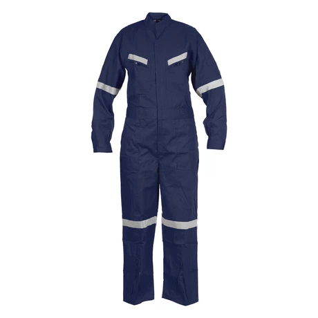 BUZO PILOTO GABARDINA 100% ALGODON AZUL KUMEN