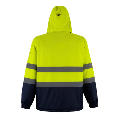 PARKA NEBRASKA BICOLOR AZUL / AMARILLO ISP SIBERIA