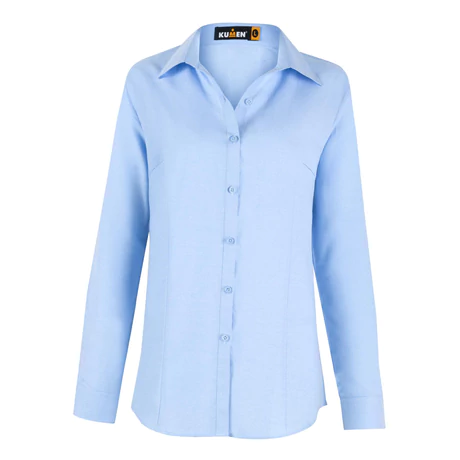 Blusa Oxford Celeste Kumen