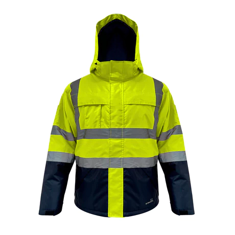 Parka Nebraska S10 Bicolor Azul-Amarillo ISP Siberia