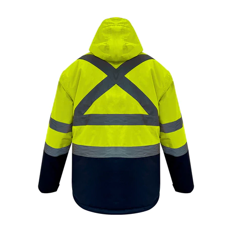 Parka Nebraska S10 Bicolor Azul-Amarillo ISP Siberia