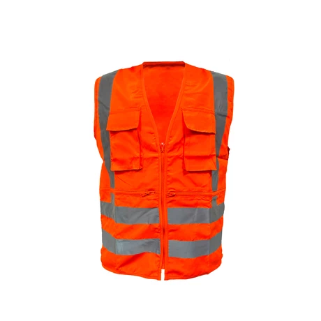 CHALECO GEOLOGO 360 POPLIN HI-VIS NARANJO KUMEN