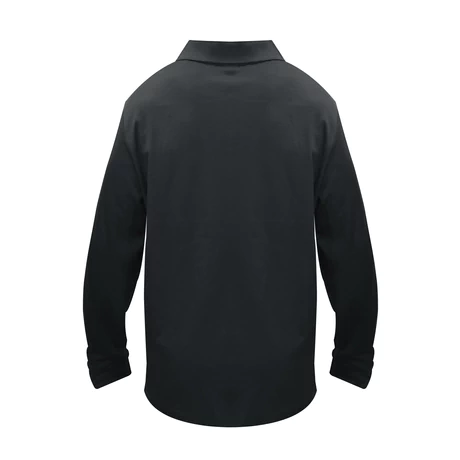 Polera Waffle Manga Larga Gris Kumen