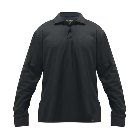 Polera Waffle Manga Larga Gris Kumen