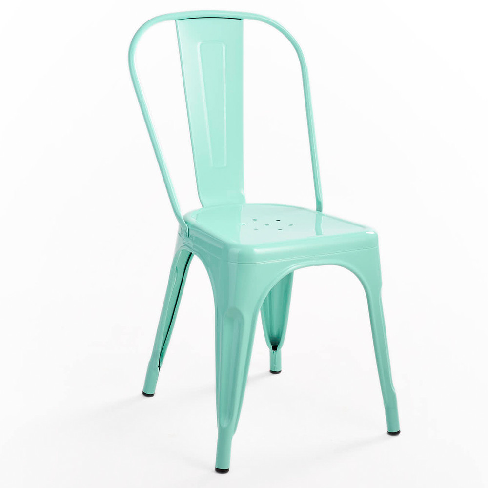 Silla de Bar Metal Tolix Menta