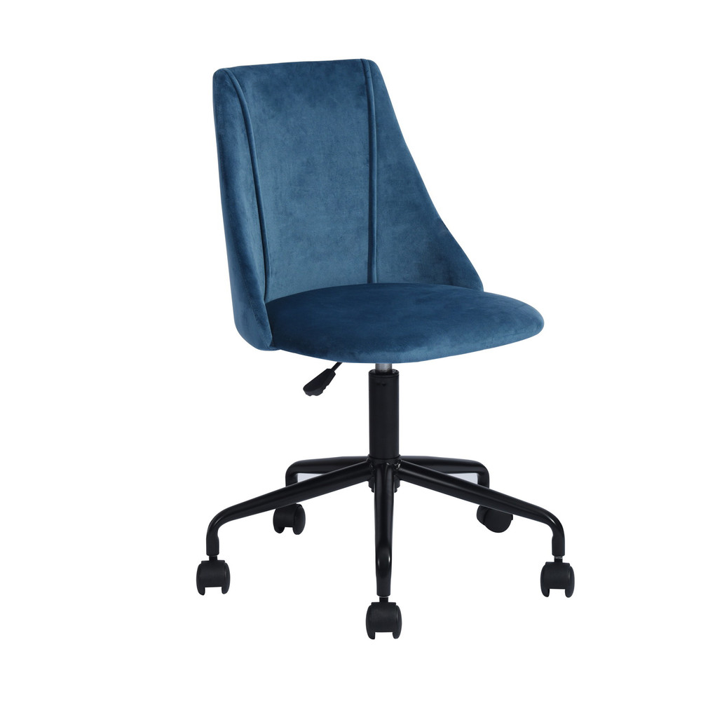 Silla de Oficina Altura Ajustable Palermo Azul