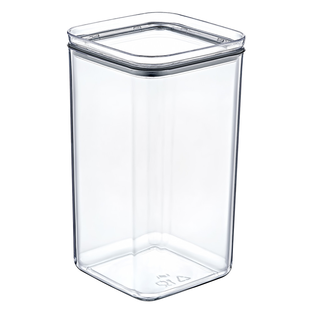 Canister Contenedor Hermético 2 Lt Square Crystal