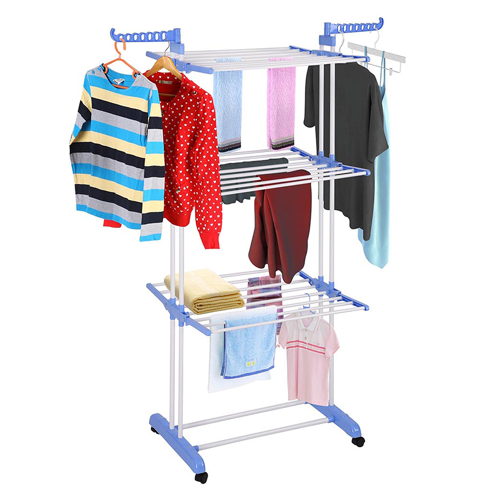 Tendedero Vertical Plegable Acero Inoxidable