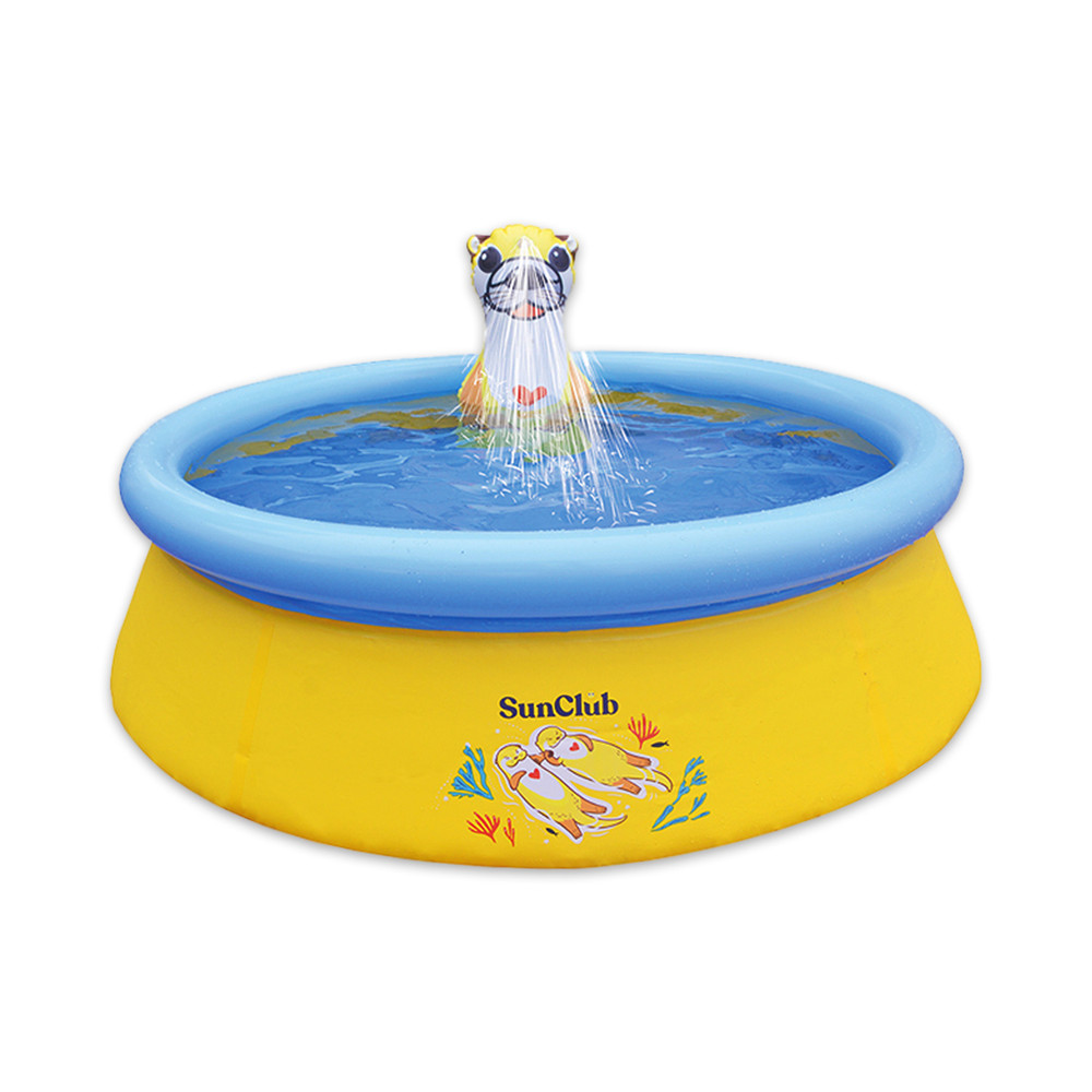 Piscina Inflable Nutria 457 L 41x150 cm Amarillo