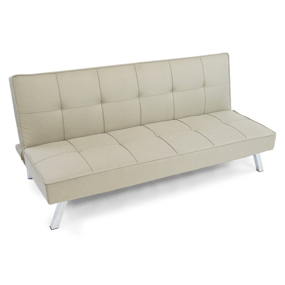 Futón Foster Beige 167x76x80