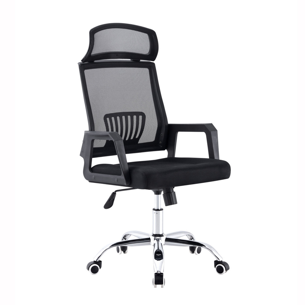 Silla de Oficina Respaldo Transpirable Negro