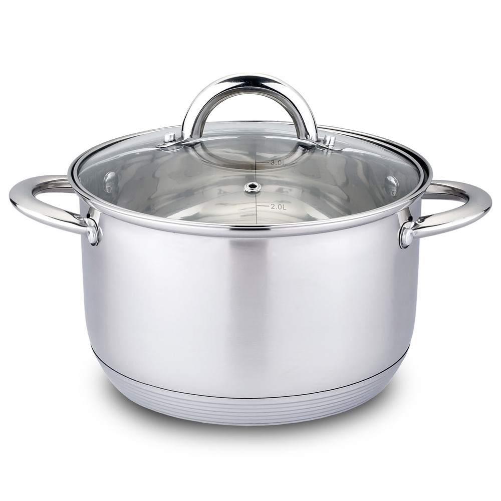 Olla de Acero inoxidable 24 cm 6.1 Lts