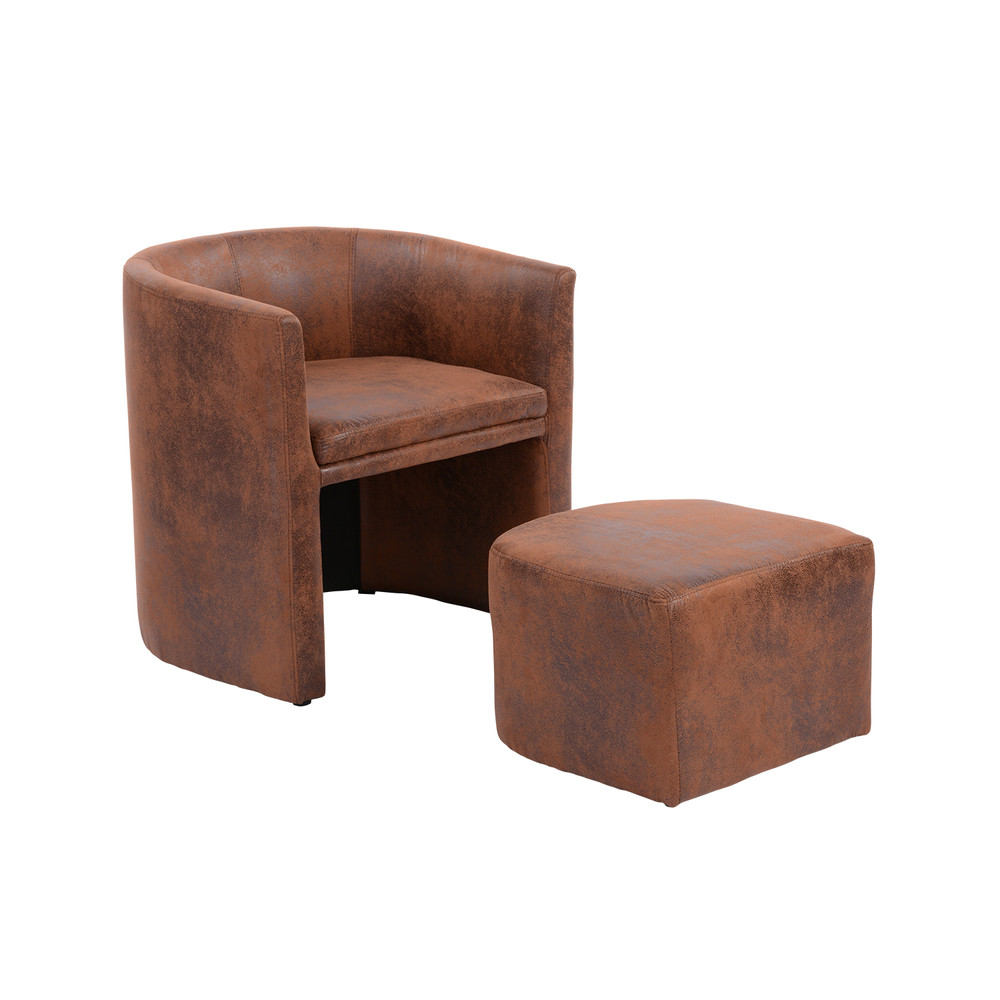 Poltrona Sitial Block Café