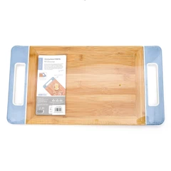 Bandeja Para Servir Rectangular Bambú Madera