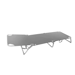 Reposera de Terraza Reclinable Gris