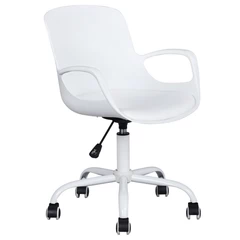 Silla de Oficina Diseño Apoya Brazos - Blanco