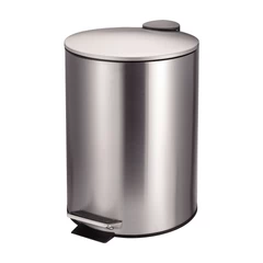 Basurero 5 L Acero Inoxidable Gris