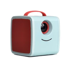 Mini Proyector Portátil 11,5x10,3x10,5 cm Celeste