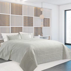 Quilt Diseño Fundas Julieta King Blanco