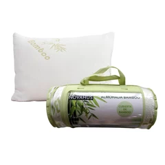 Almohada Bambú 40x65 cm Blanco