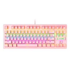 Teclado Mecánico Blue Switch K2 Rosado