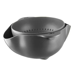 Colador 2 Piezas Smart Gris