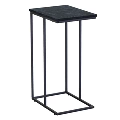 Mesa lateral estilo Marmol negro