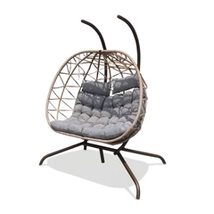 Silla Colgante de Terraza Doble 2 Personas
