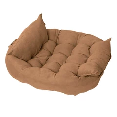 Cama/Colchoneta Mascotas 2 en 1 M Beige