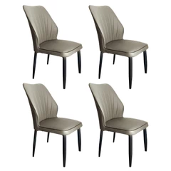 Pack 4 Silla Comedor Grace Gris
