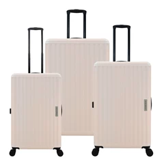 Set de Maletas Rígidas Misuri S-M-L Rosa