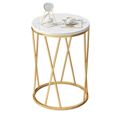 Mesa Auxiliar 55x40x40 cm Blanco
