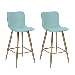 Pack 2 Pisos de Bar Citrino Turquesa