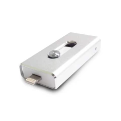Memoria pendrive FlashDrive para Iphone y Samsung 32 gb - Plateado