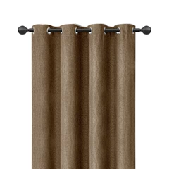 Cortina Blackout Texturizada 140x220 cm Café