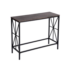 Mesa de Arrimo 80,5x38x100 cm Café