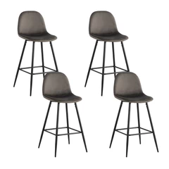 Pack 4 Pisos de Bar Recife Gris