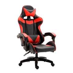 Silla Gamer Ultimate Racing Asiento Reclinable Rojo