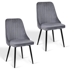 Pack 2 Silla Comedor Giorgio Gris