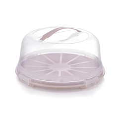 Porta Torta 33 cm Rosado