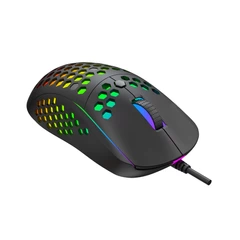 Mouse Gamer RGB 10000 DPI 7D MS878 Negro