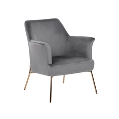 Poltrona Sitial Rose Lenglet Gris