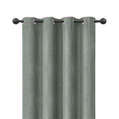 Cortina Blackout Texturizada 140x220 cm Gris