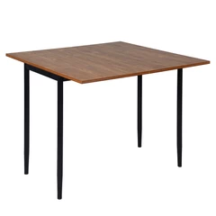 Mesa Ajustable MDF Marco Metal 90x90x76cm