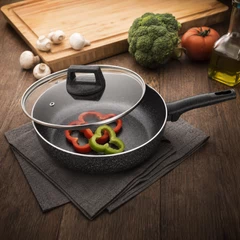 Sarten 20cm antiadherente con tapa