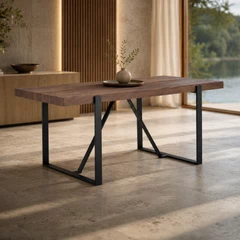 Mesa Comedor Nordic 75x88x180 cm