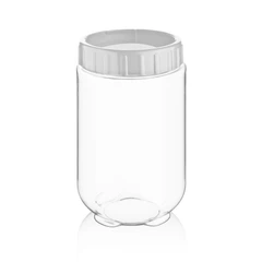 Frasco Canister Alimentos 1 Lt Blanco