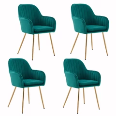 Pack 4 Silla Sitial Alicante Verde